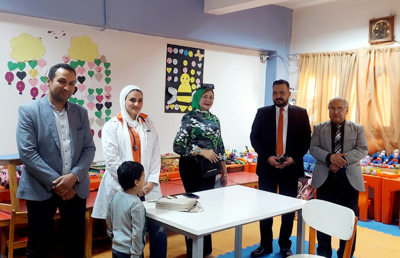 التأمين الصحي ينظم زيارة لنزلاء مؤسسة الأيتام